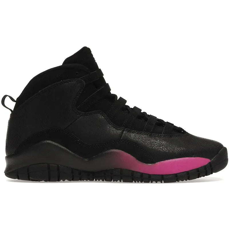 Air Jordan 10 “Black Fuchsia” (GS)