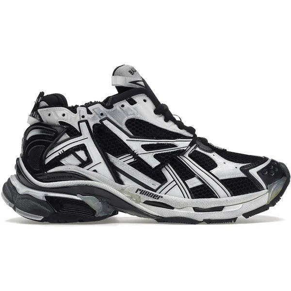 B RUNNER BLANCO NEGRO