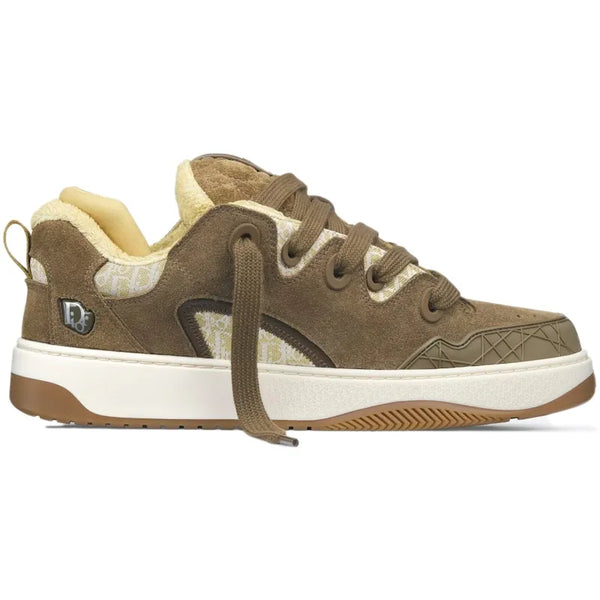 D B9S Skater Khaki Suede