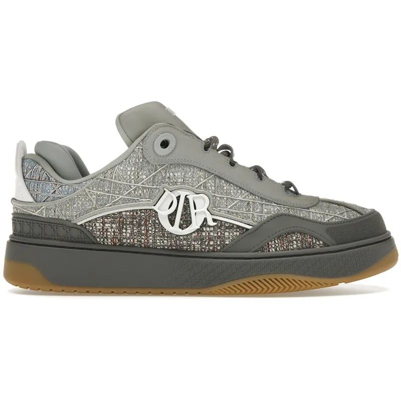 Dior B9S Skater Tweed Deep Gray Blue