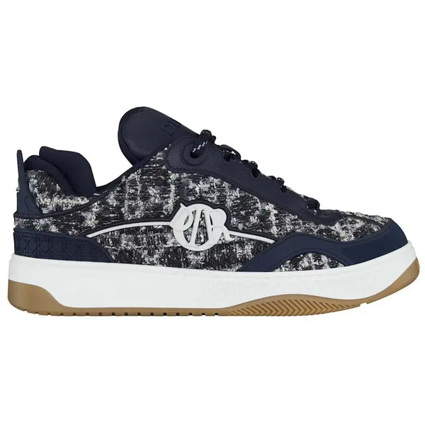 D B9S Skater Tweed Navy Blue