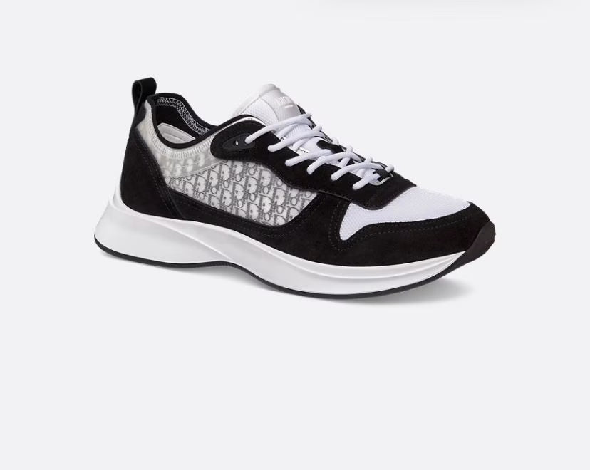 Dior B25 Oblique Runner Ante Negro