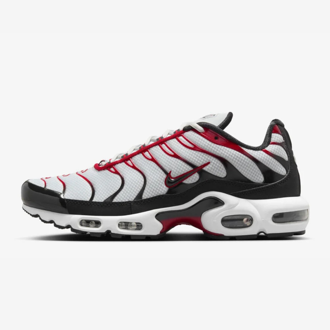 Nike Air Max Plus Tn Pure Platinum University Red