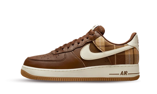 AF1 07 LX Low Brown Plaid Pack