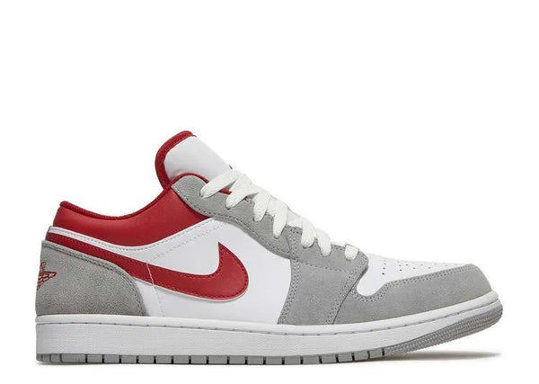 AJ 1 LOW ‘LIGHT SMOKE GREY GYM RED’
