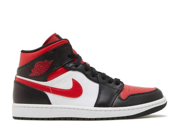 AJ 1 MID ‘BLACK FIRE RED’