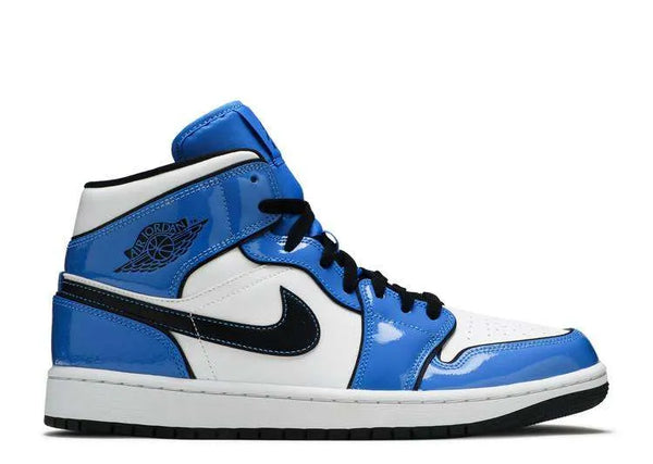 AJ 1 MID ‘SIGNAL BLUE’