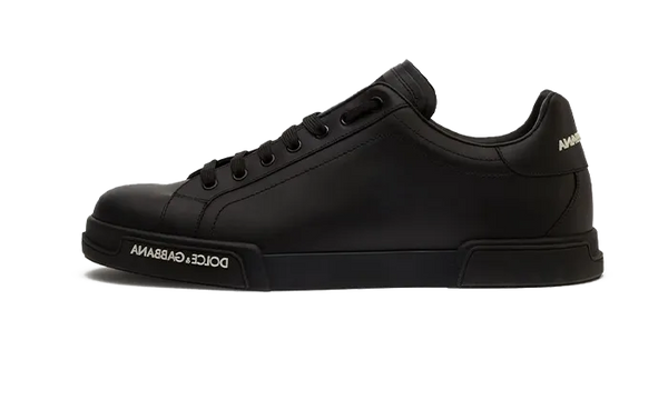 Calfskin nappa Portofino sneakers Black