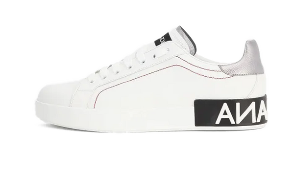 Calfskin nappa Portofino sneakers White