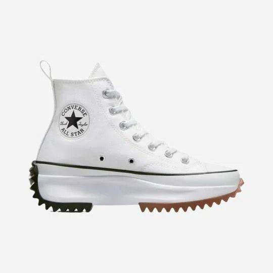 C All Star- Blancas Canvas Platform