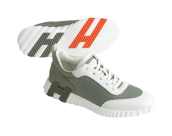 H Bouncing Sneaker Ripstop “Etoupe Blanc”