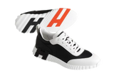 Hermes Bouncing Sneaker Ripstop Fabric “Black White Orange”