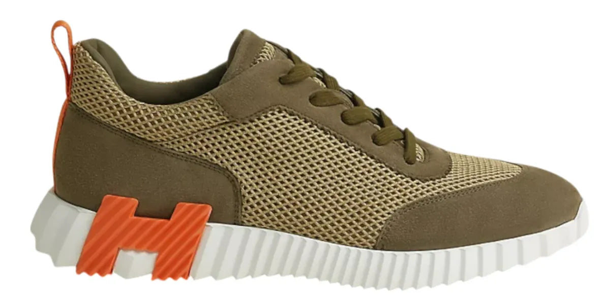 Hermes Bouncing Sneaker “Vert Toundra”