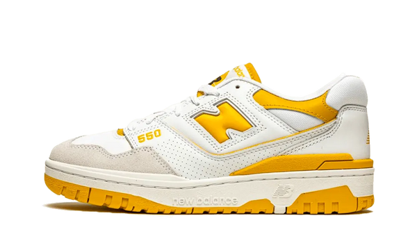 NB 550 Sea Salt Varsity Gold