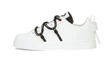 Portofino sneakers in calfskin and patent leather White