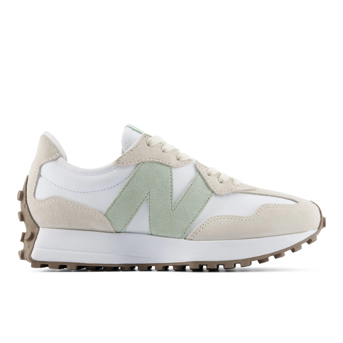 New Balance 327 ‘Angora con Blanco y Musgo Plateado’